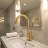 Unlacquered Brass Bathroom Single Tap