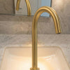 Unlacquered Brass Bathroom Single Tap