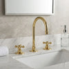 Unlacquered Brass Taps Bathroom